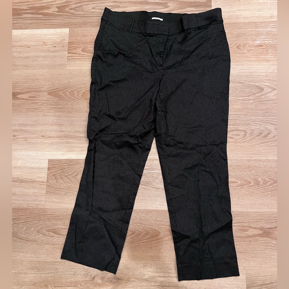 Lane Bryant The Allie Striped Dress Pants